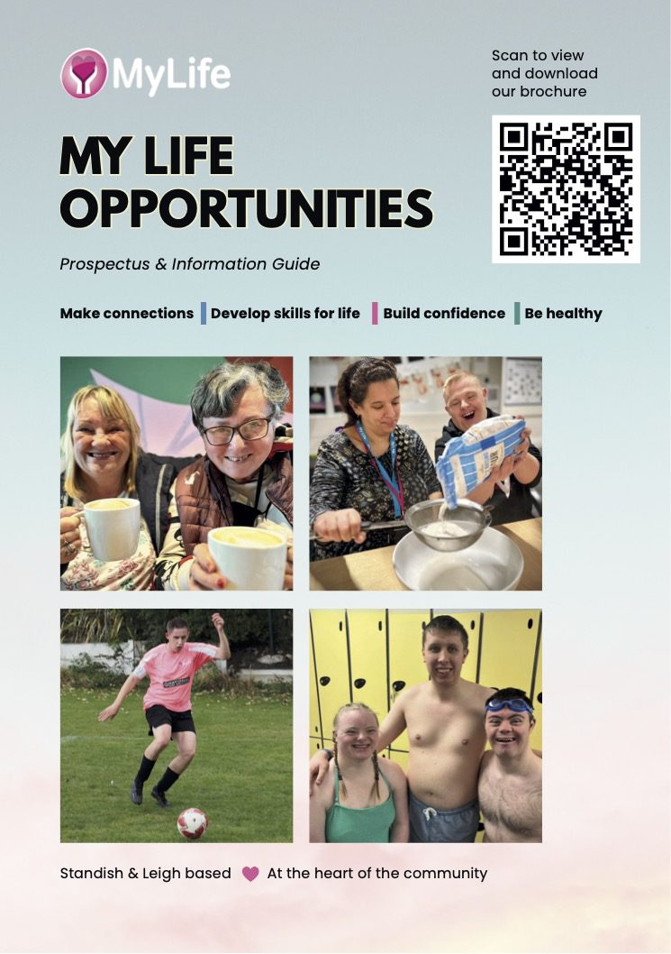 My Life Opportunities Prospectus Cover with QR Code